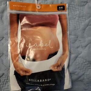 NEW NIP Bellaband Maternity Band By Ingrid & Isabel Black, S/M